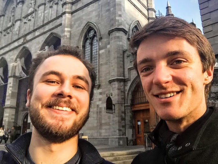 Keenon Werling and I in Montréal during NIPS 2015.